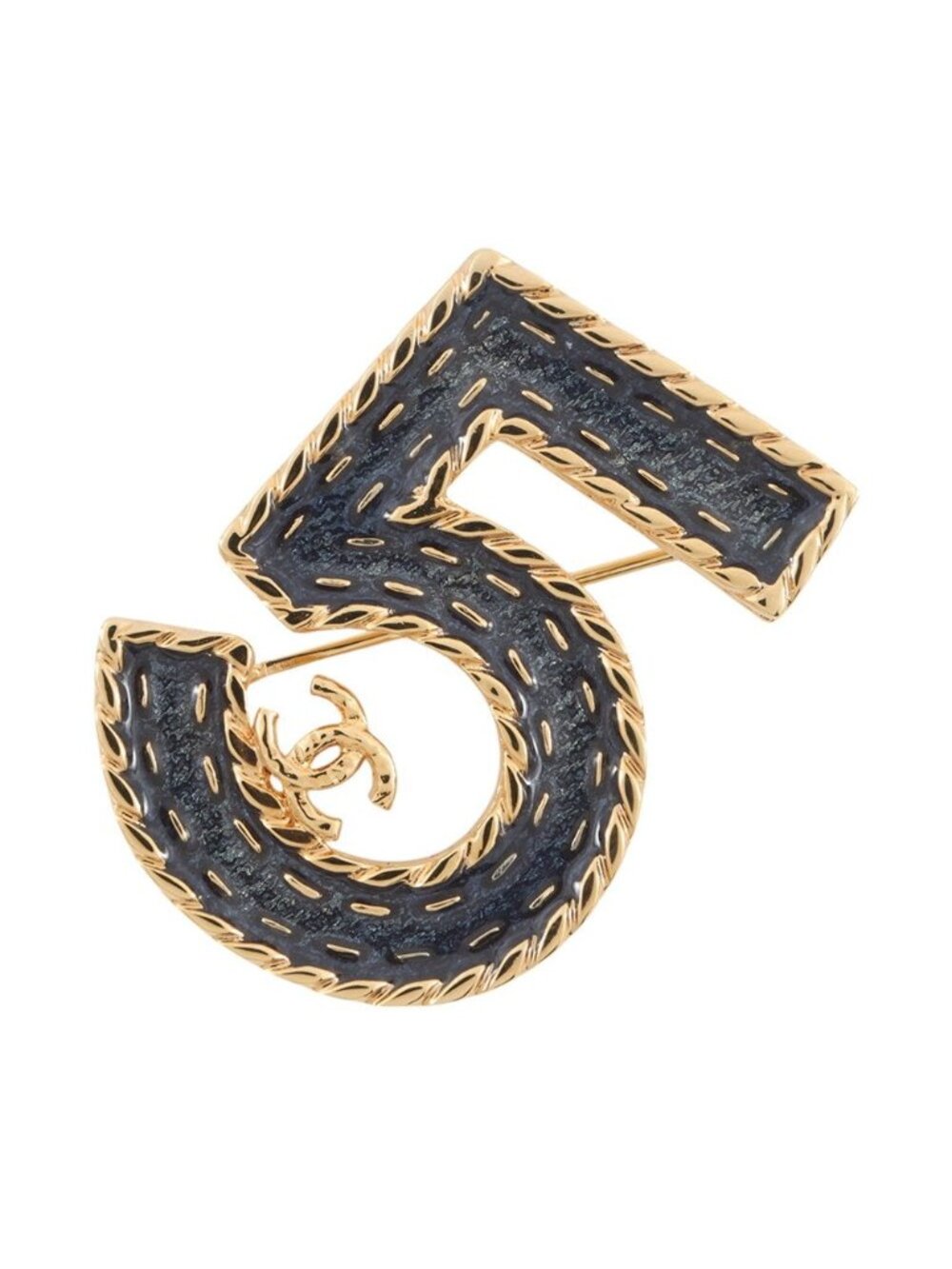 Chanel Brooch Gold